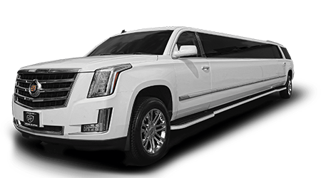 White Escalade Limo